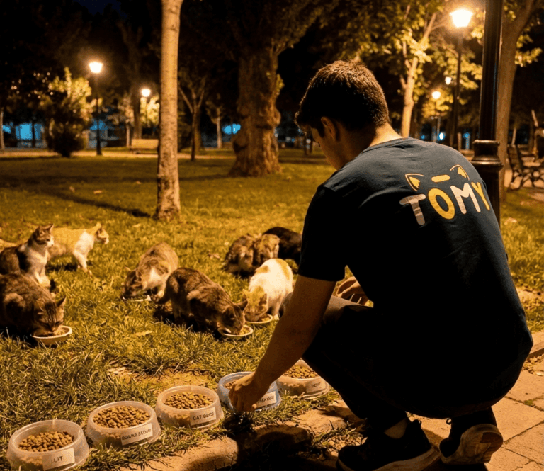 ثواب إطعام قطط الشوارع: كيف تُطعم قطط الشوارع وأنت في بيتك؟ 1 ثواب إطعام قطط الشوارع